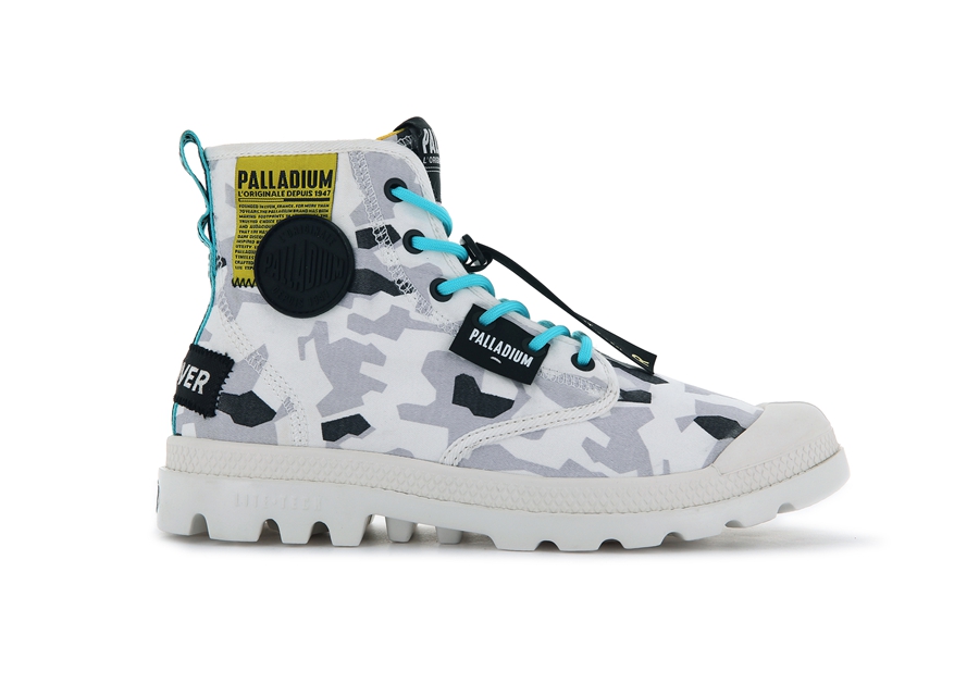 Grey Camo Palladium Pampa | DPA2735BN